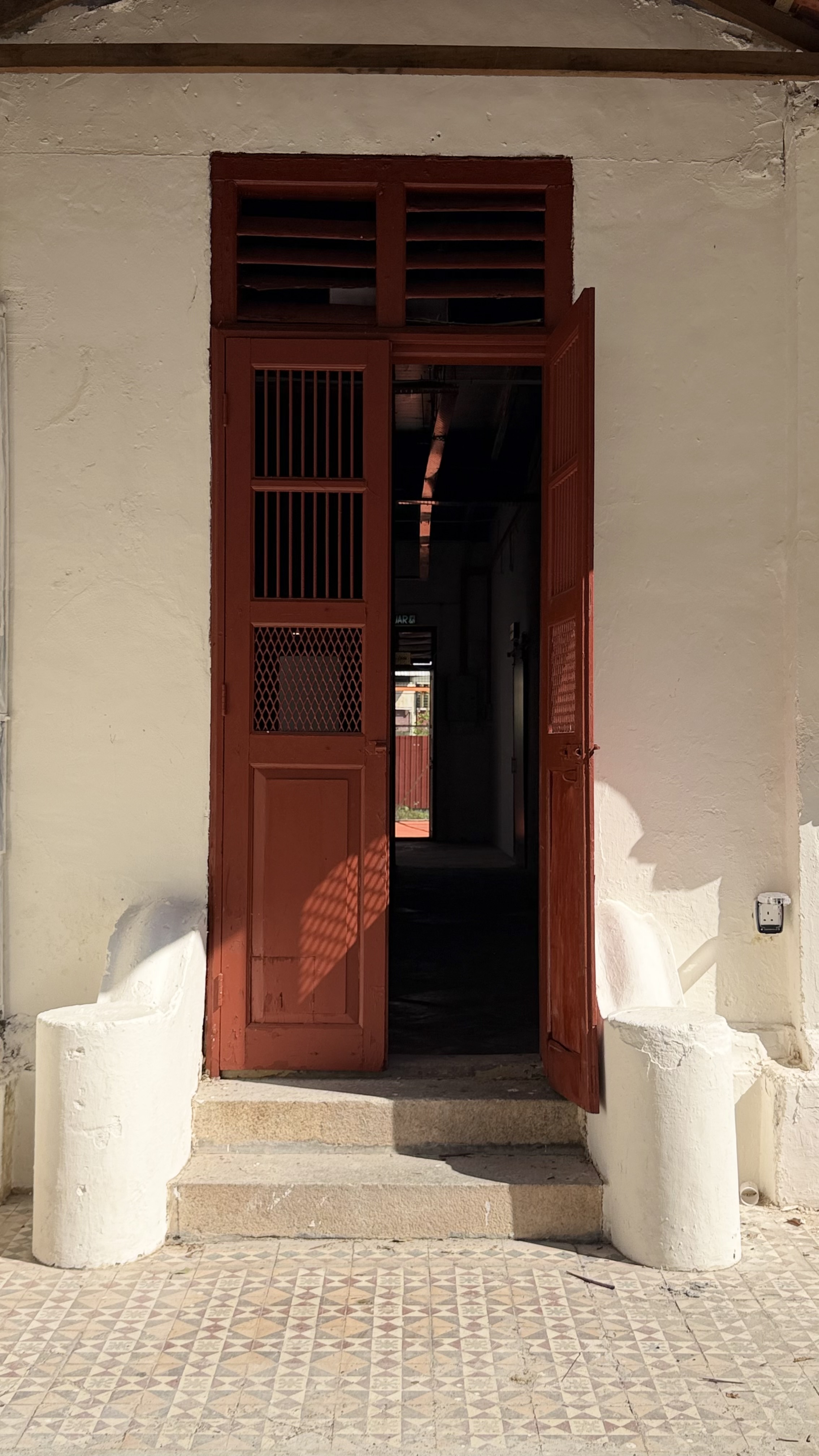 Heritage building doorway