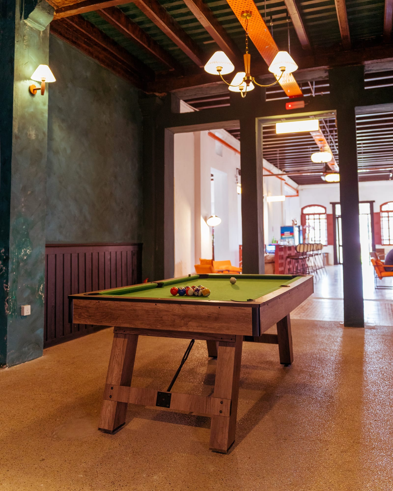 Billiards room